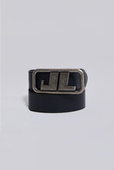 Emblem Leather Belt