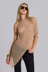 Infinity Multiway Knit Cape in Sand