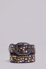 Amethyst Studded belt
