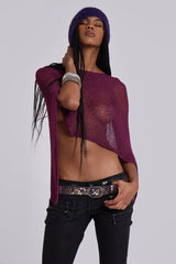 Amethyst Studded belt