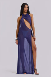 Eclipse Backless Asymmetric Dress