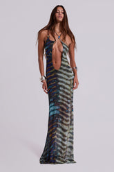Dalitah Asymmetric Maxi Dress