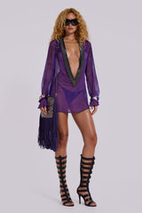 Morena Beaded Mini Dress