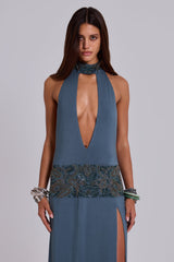 Odara Hand Beaded Maxi Dress