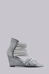Oxara Snakechain Heeled Wedge Sandal