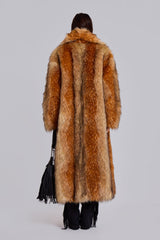Xylia Faux Fur Maxi Coat