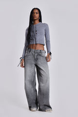 Washed Grey Colossus Jeans