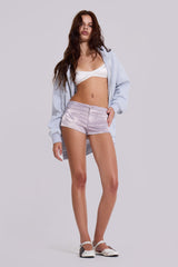 Ballet Satin Mini Shorts