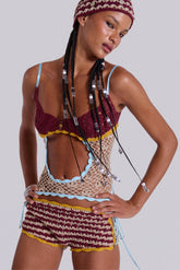Kalani Cut Out Crochet Top