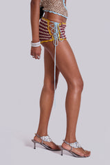 Kalani Crochet Mini Shorts