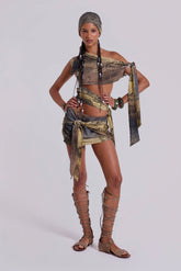 Calia Asymmetric Mini Skirt