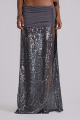 Selina Sequin Maxi Skirt