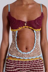 Kalani Cut Out Crochet Top