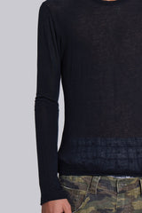 Black Mist Long Sleeve Top