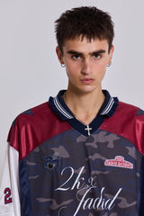 Touchdown Collar Football Shirt