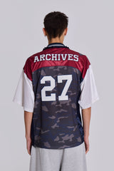 Touchdown Collar Football Shirt