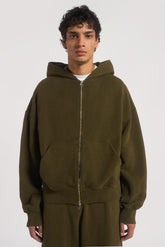 NTRLS Moss Oversized Zip Through Hoodie