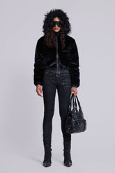 Raven Faux Fur Jacket