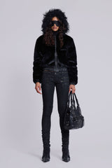 Raven Faux Fur Jacket