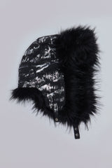 Gunmetal Denim Trapper Hat