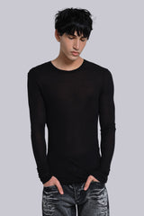 Black Haze Long Sleeve Top