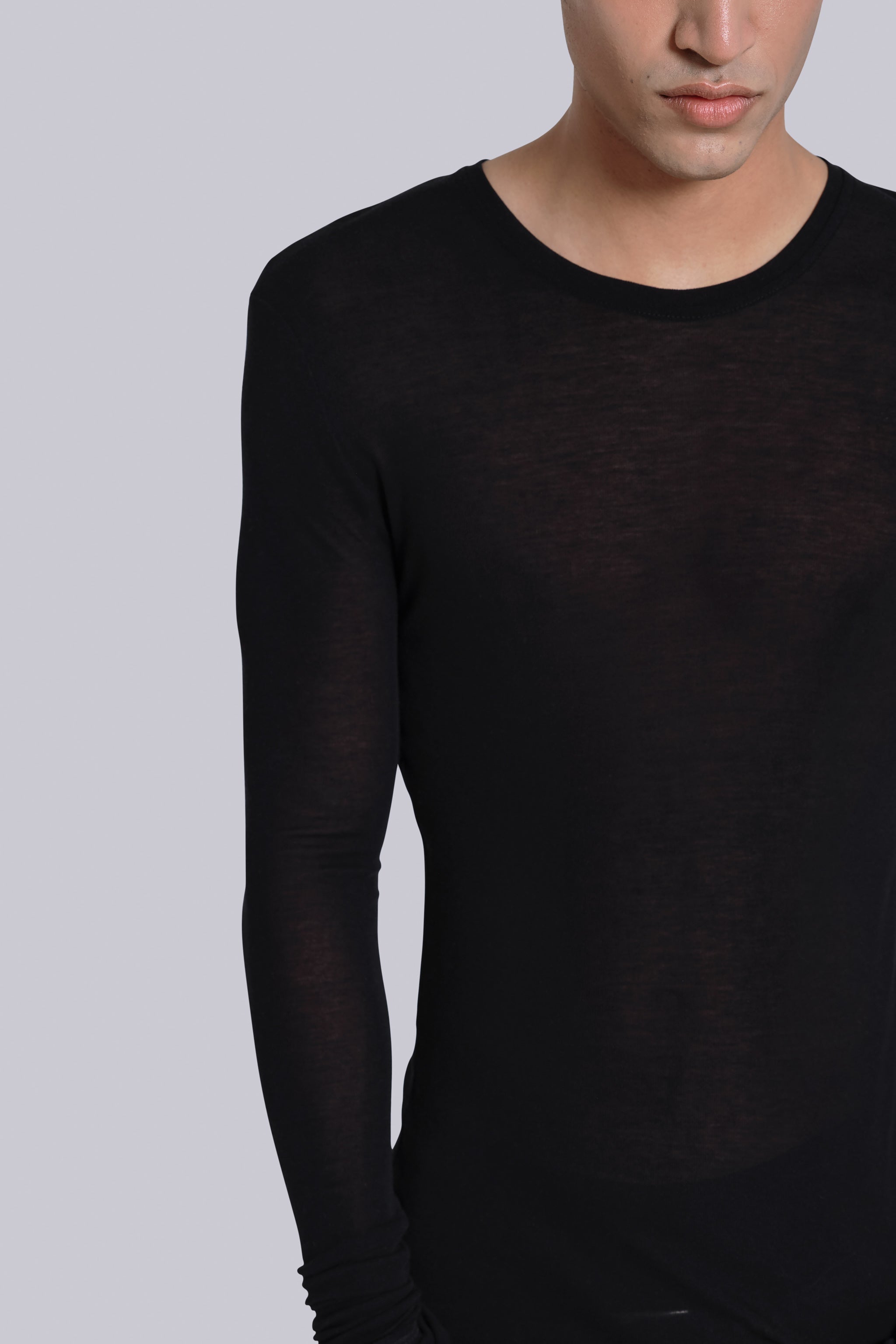 Black Haze Long Sleeve Top