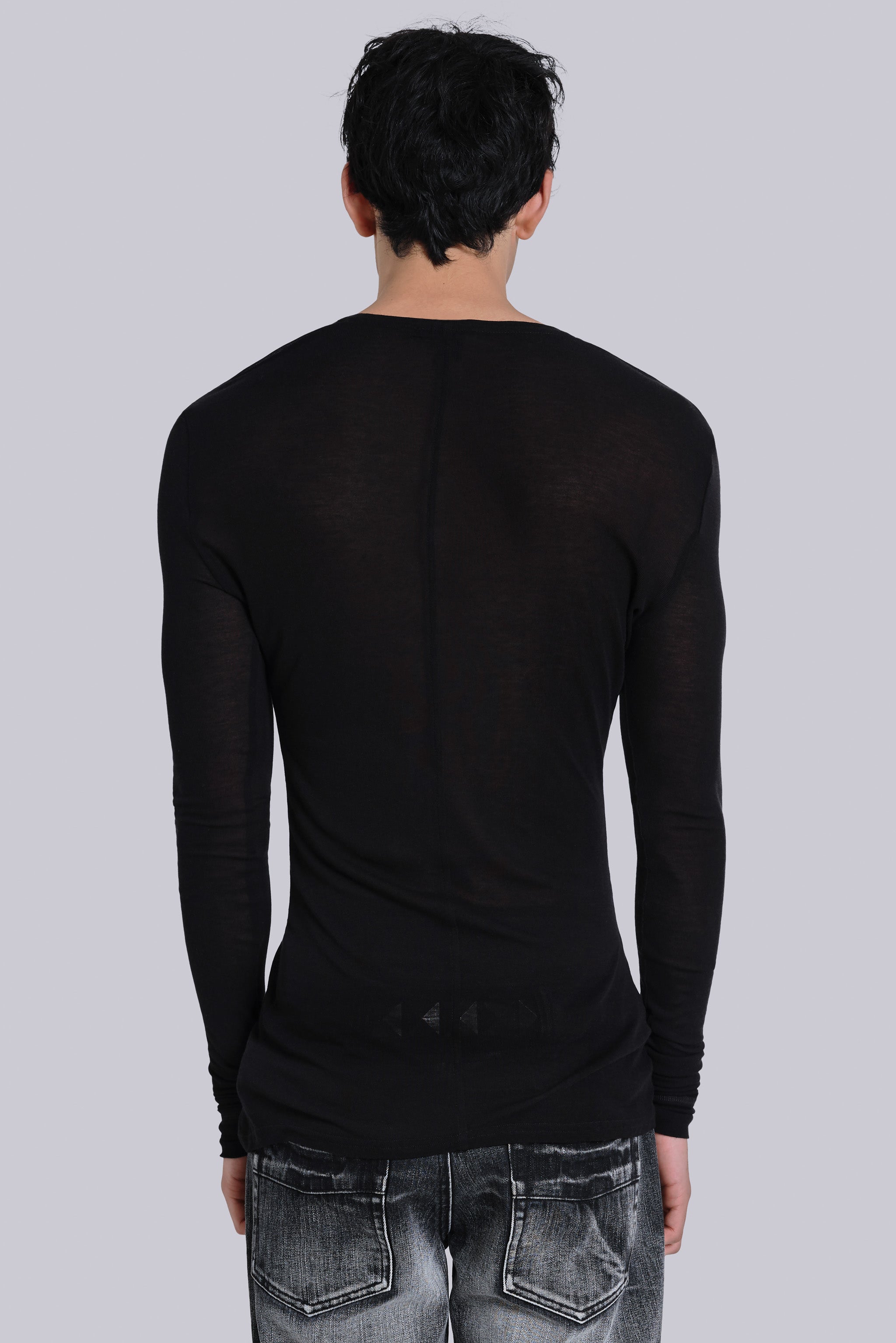 Black Haze Long Sleeve Top