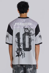 Paradise Silver Football Jersey