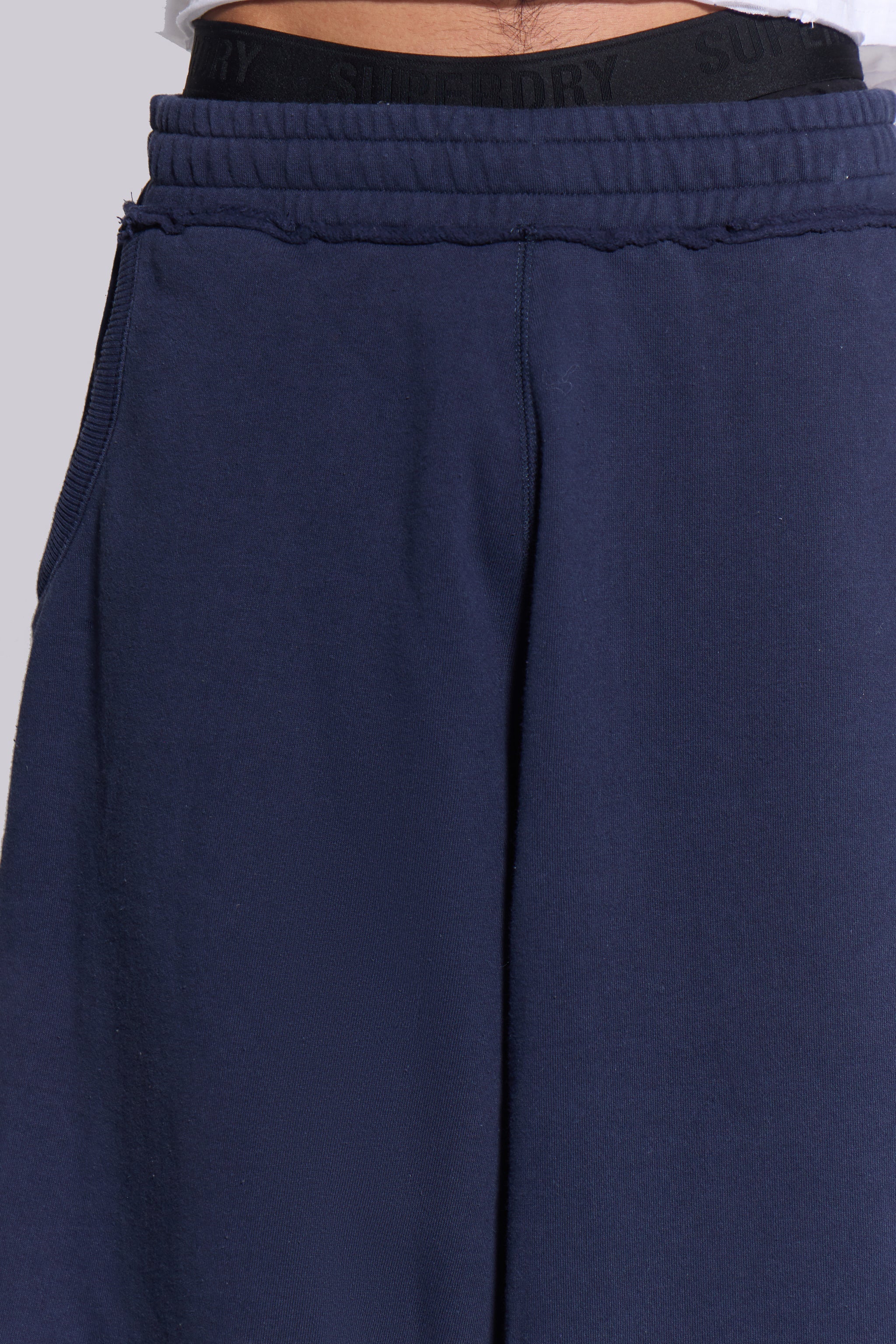 Navy Blue Baggy Monster Joggers