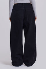 Solid Black Colossus Jeans