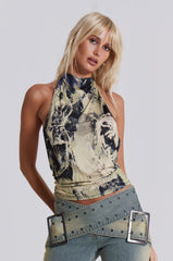 Vision Backless Halter Top