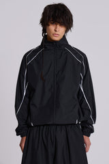 Black Vapor Tracksuit Top