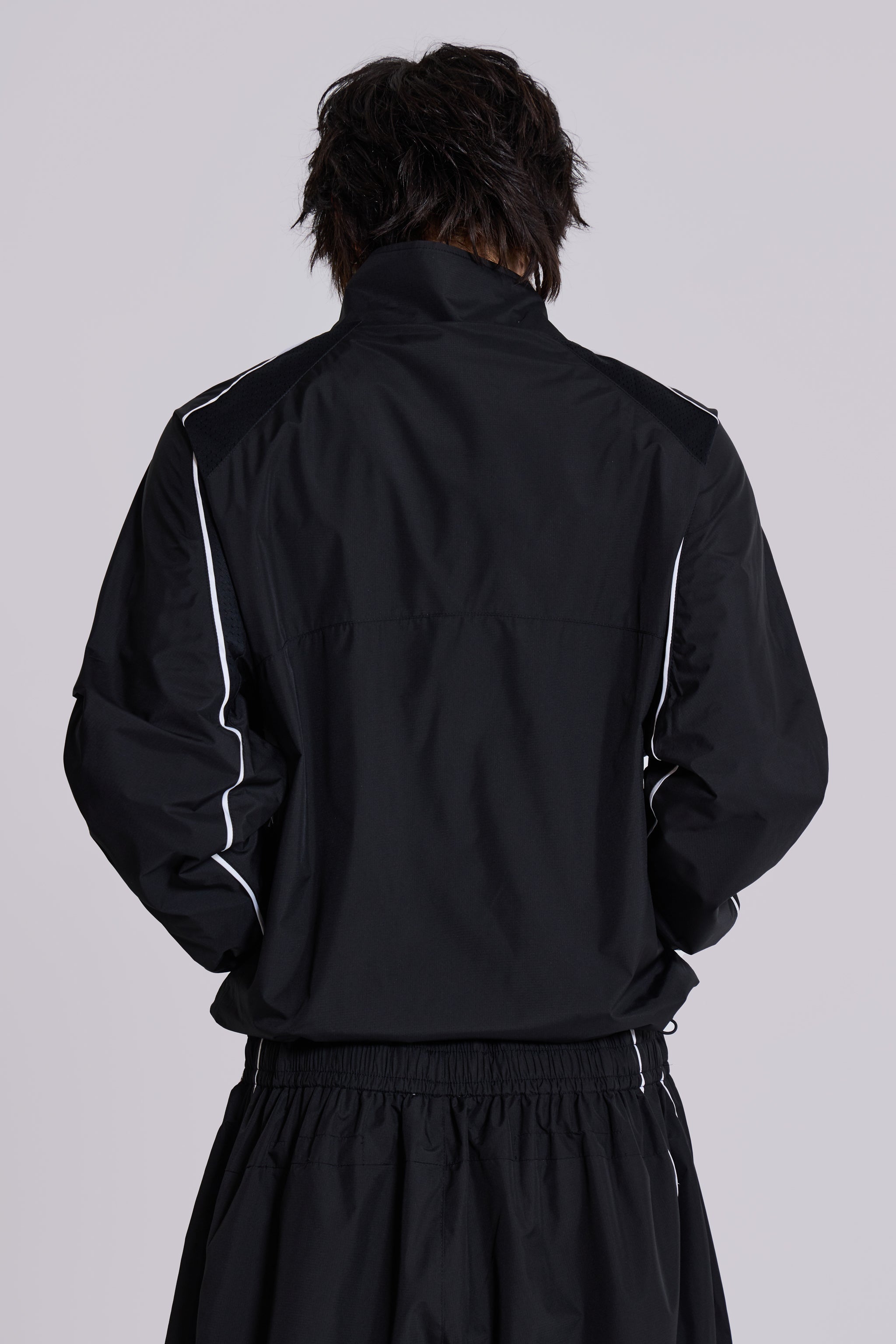 Black Vapor Tracksuit Top