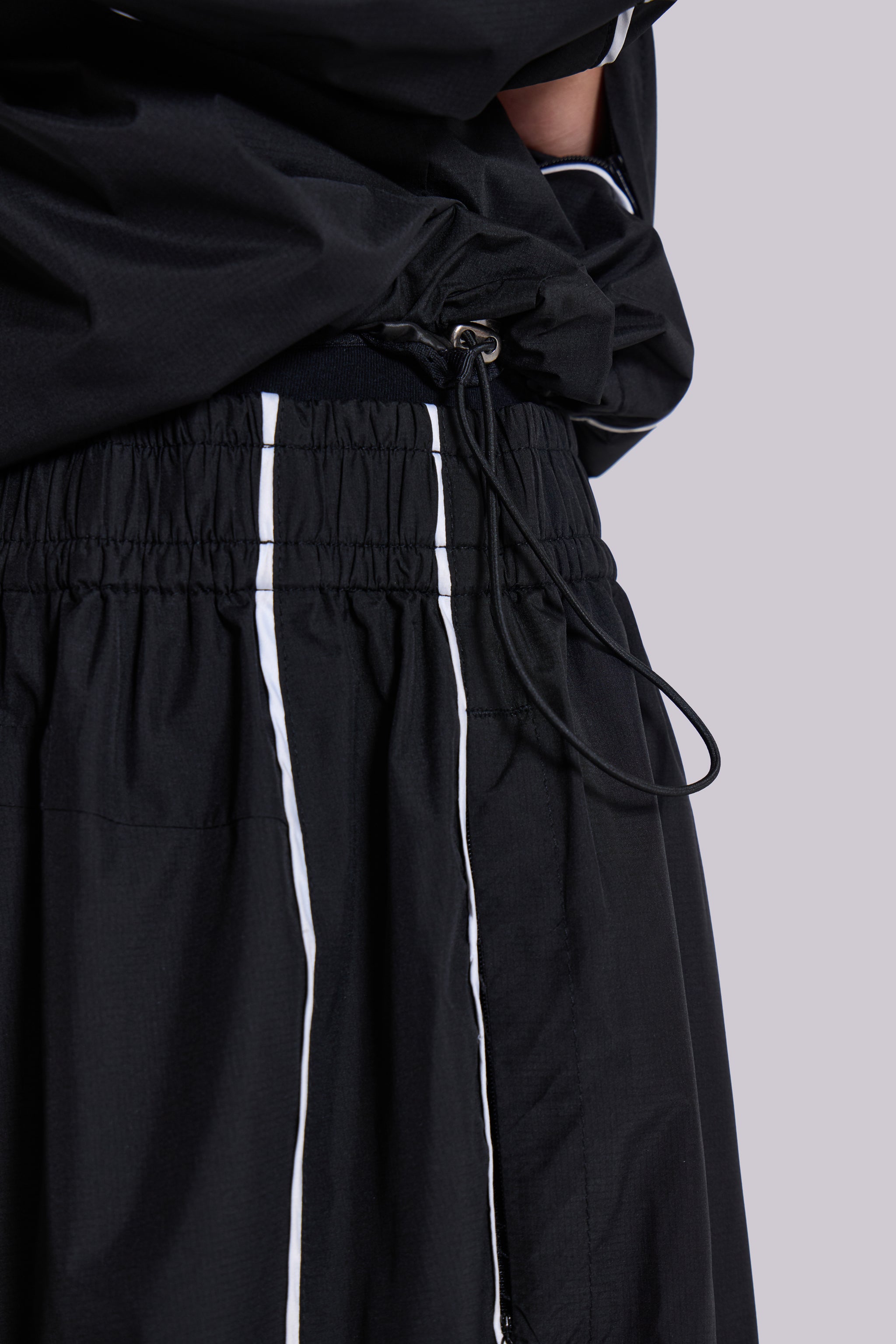 Black Vapor Tracksuit Bottoms