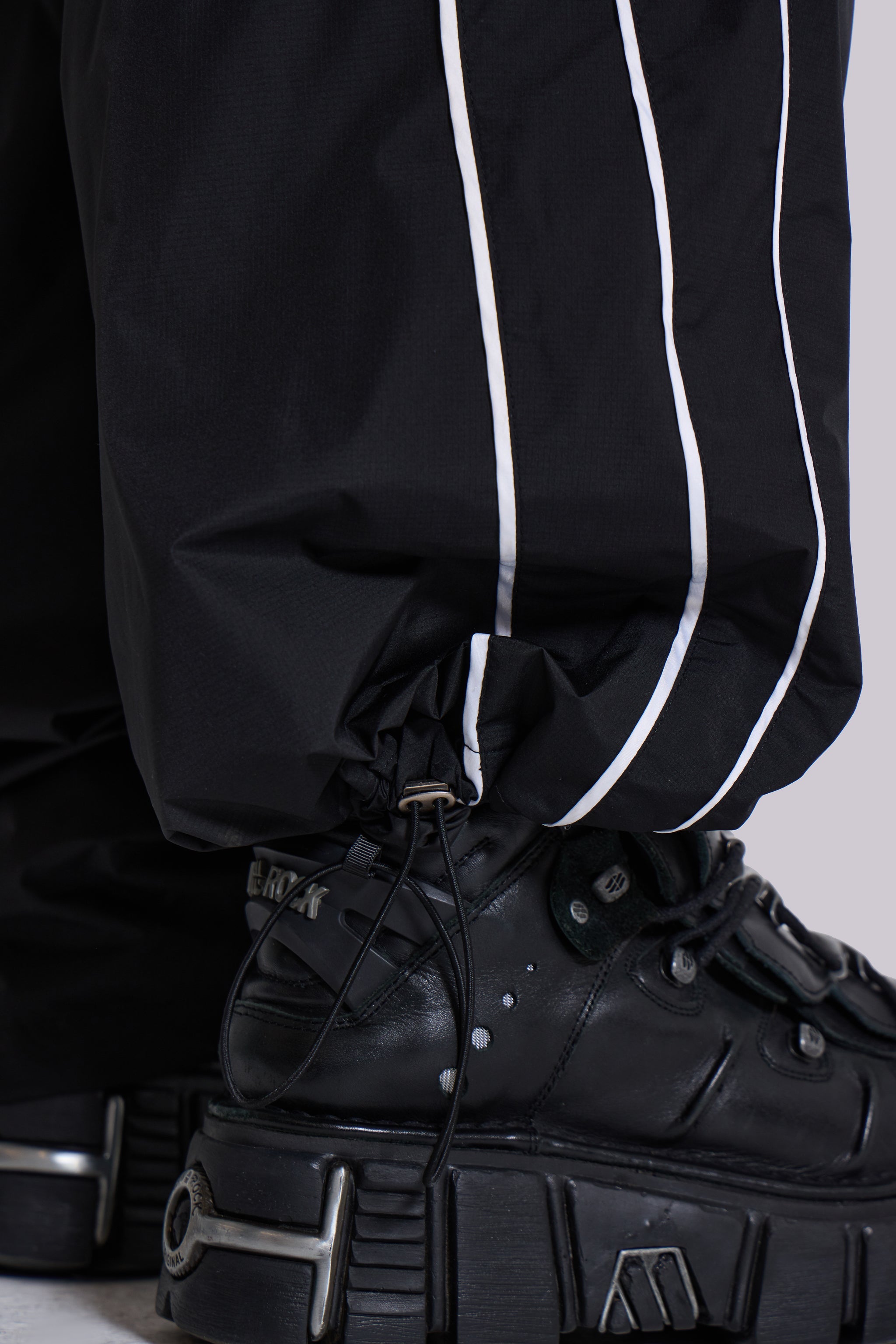 Black Vapor Tracksuit Bottoms