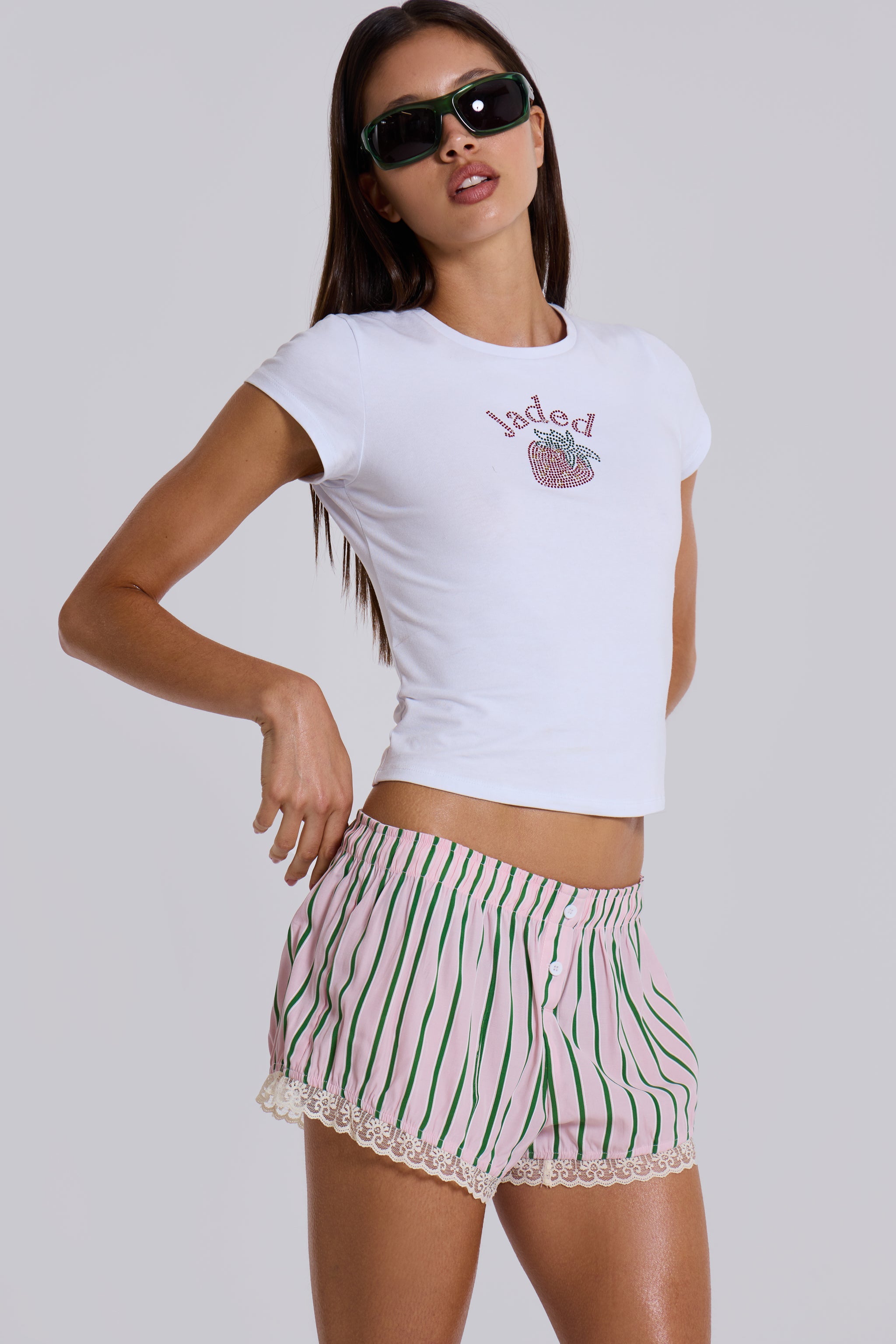 Lola Puffball Boxer Mini Shorts