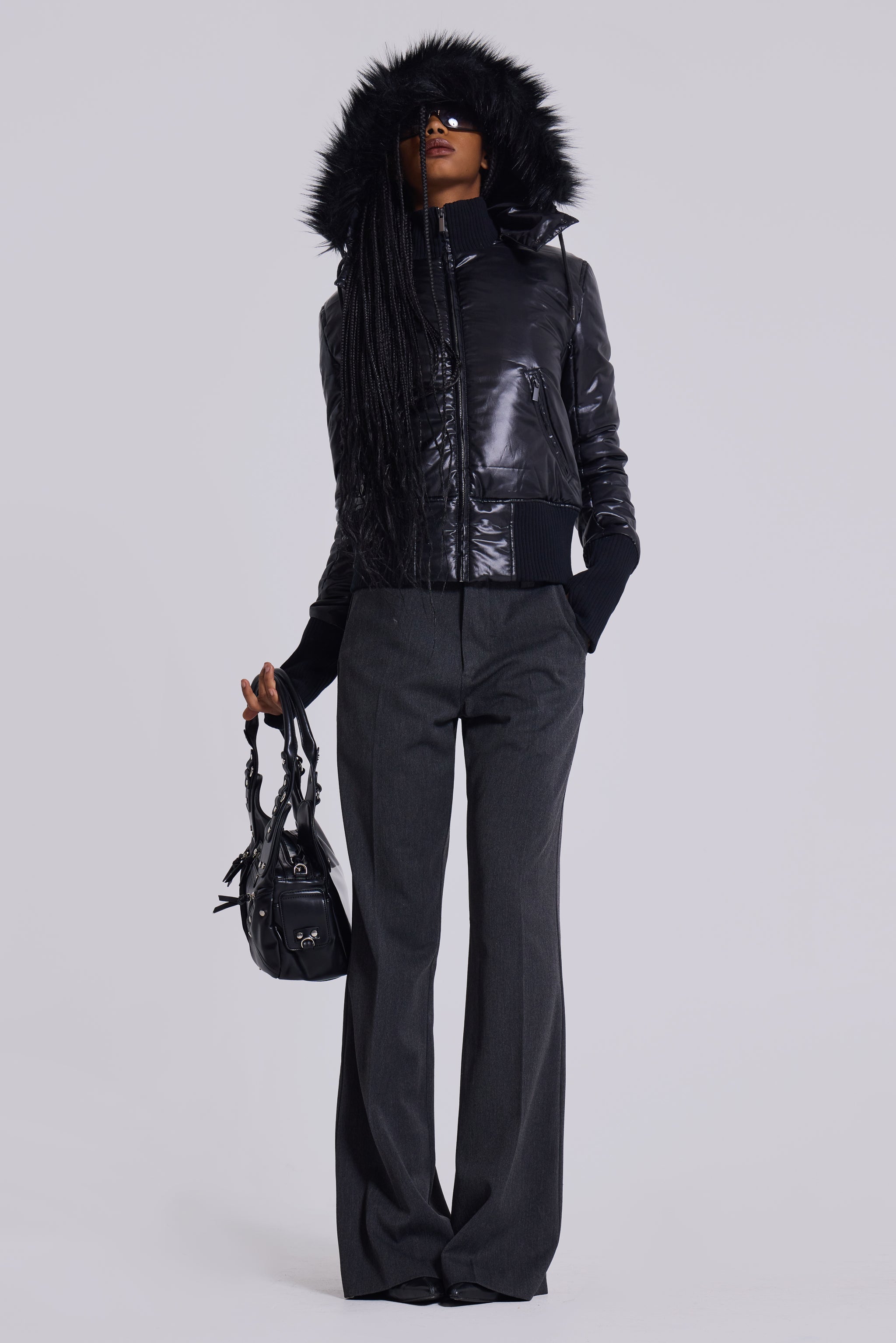 Black Mercury Puffer Jacket