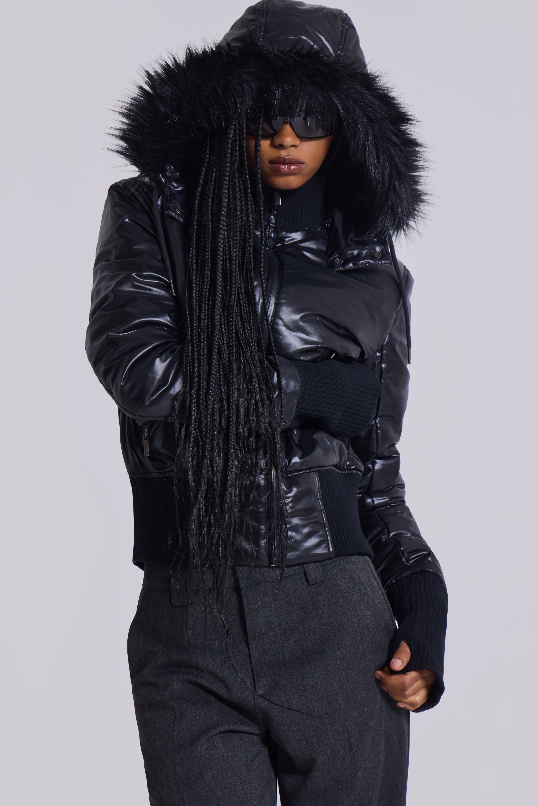 Black Mercury Puffer Jacket