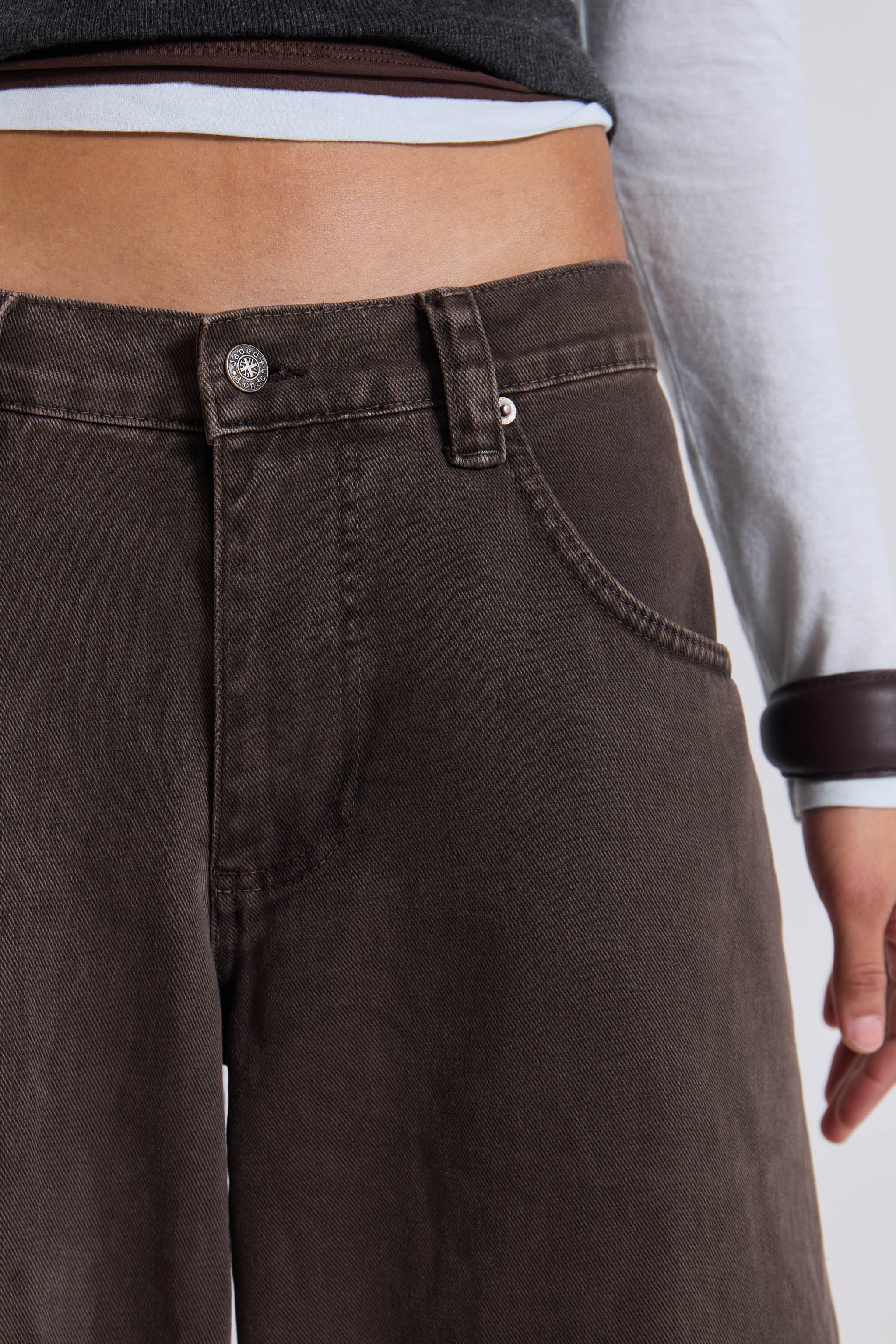 Washed Brown Colossus Jeans