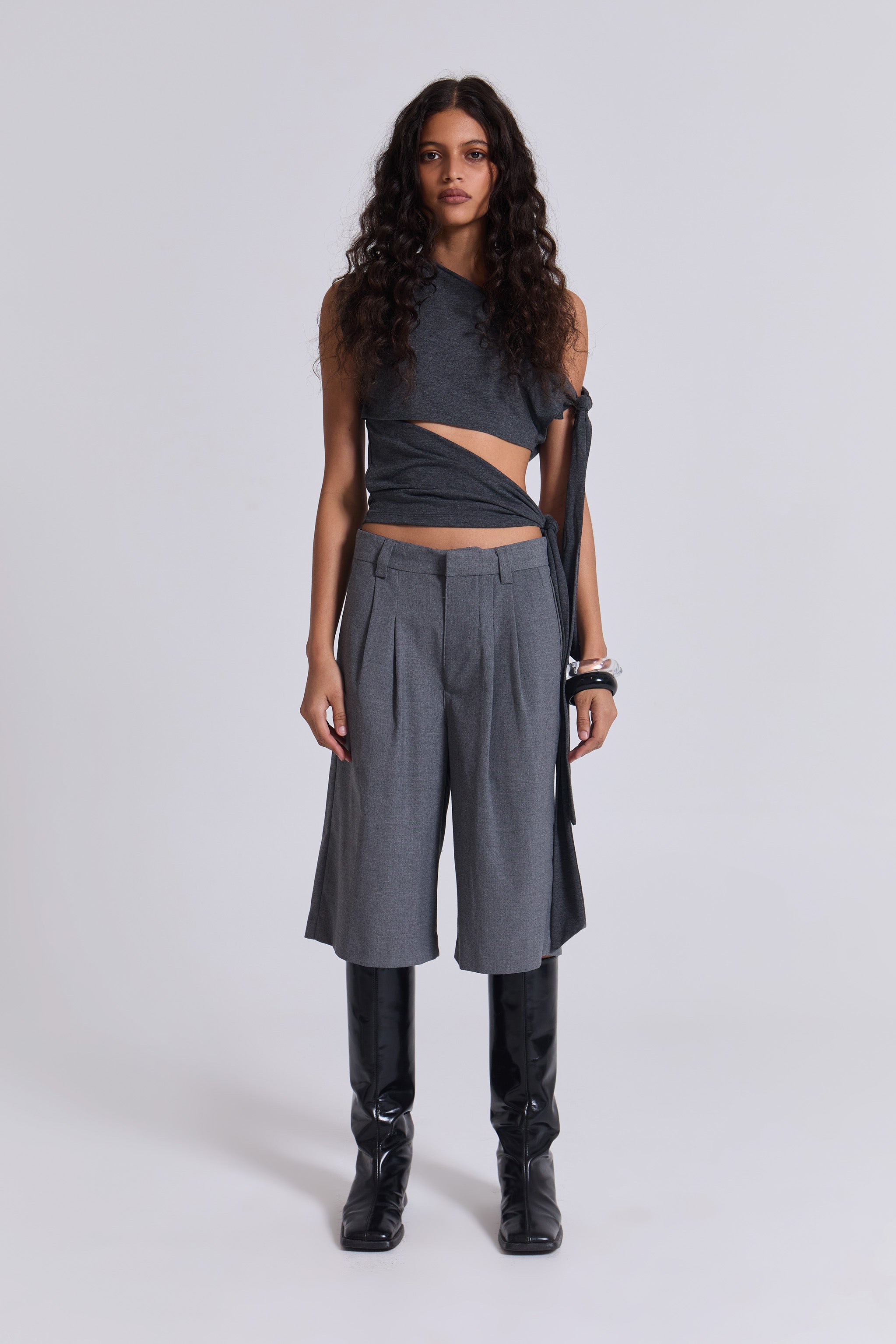 Grey Goliath Tailored Shorts