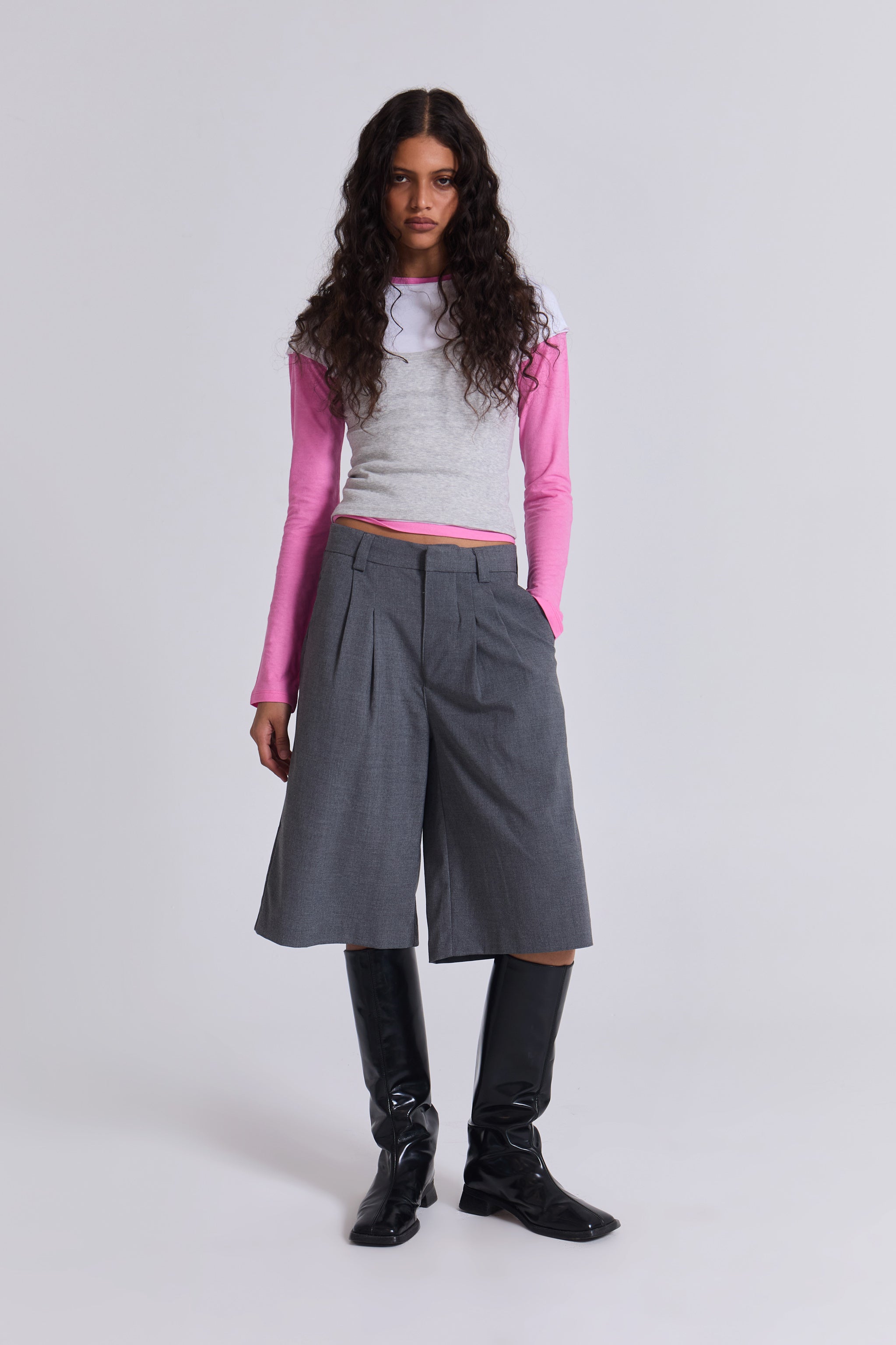 Grey Goliath Tailored Shorts