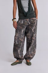 Woodland Camo Baggy Cuffed Monster Joggers