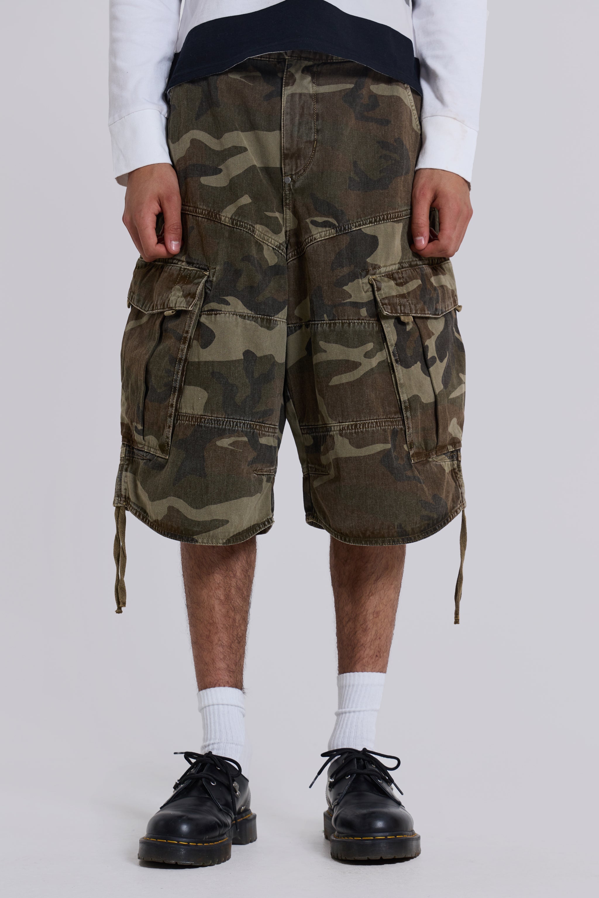 Cadet Camo Baggy Shorts