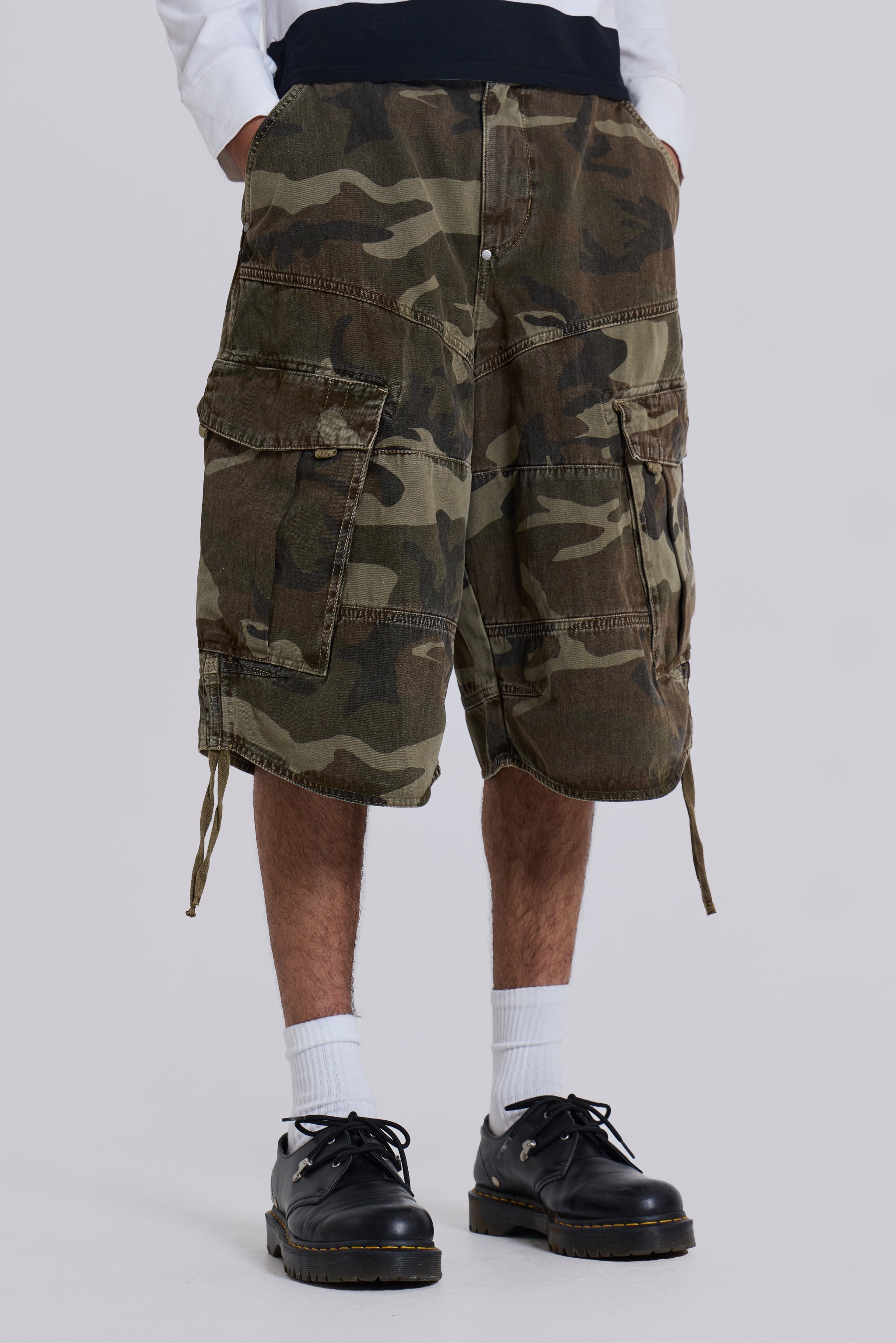 Cadet Camo Baggy Shorts
