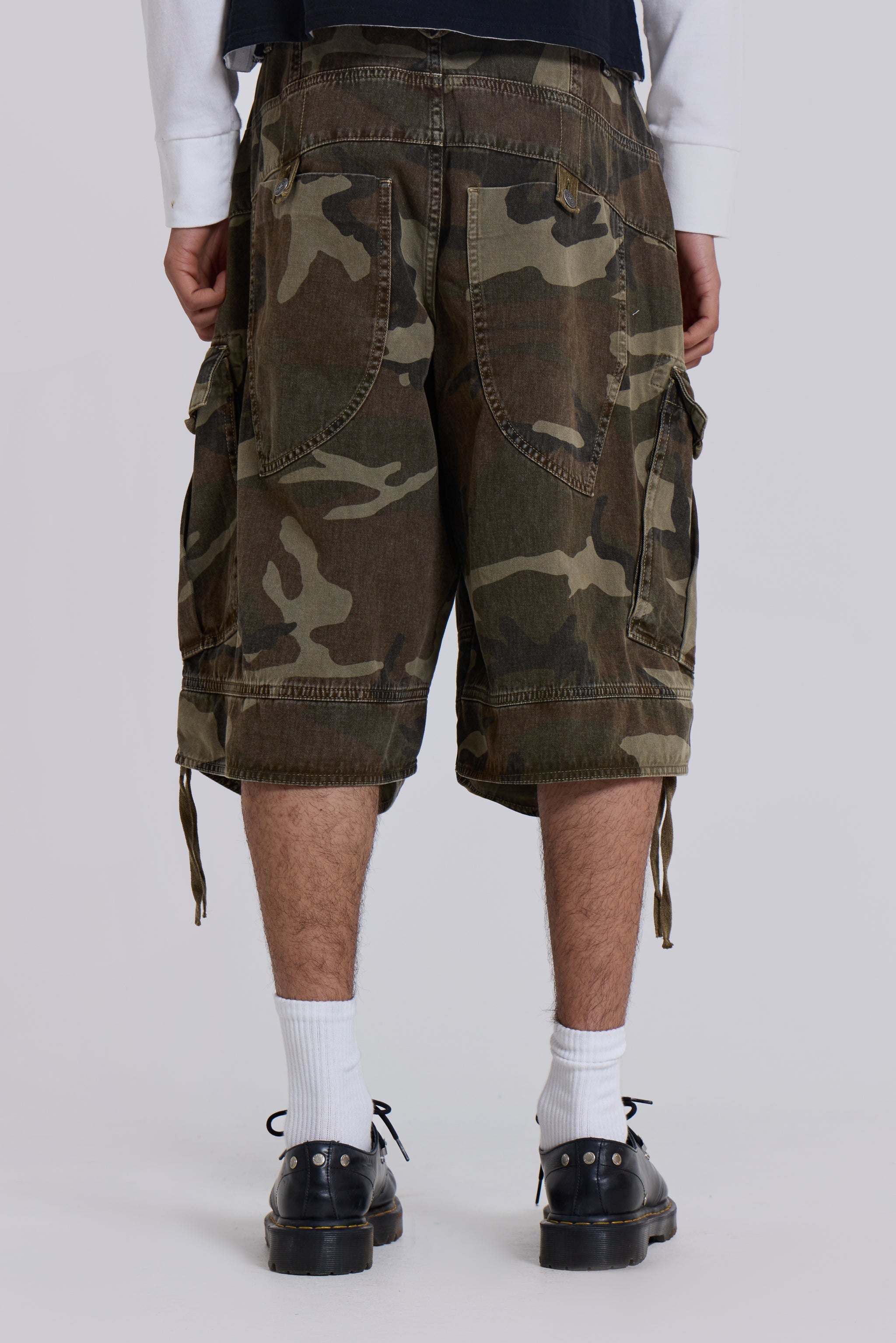 Cadet Camo Baggy Shorts