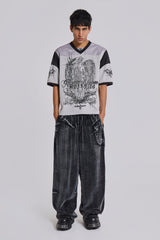 Crease Velour Baggy Monster Joggers