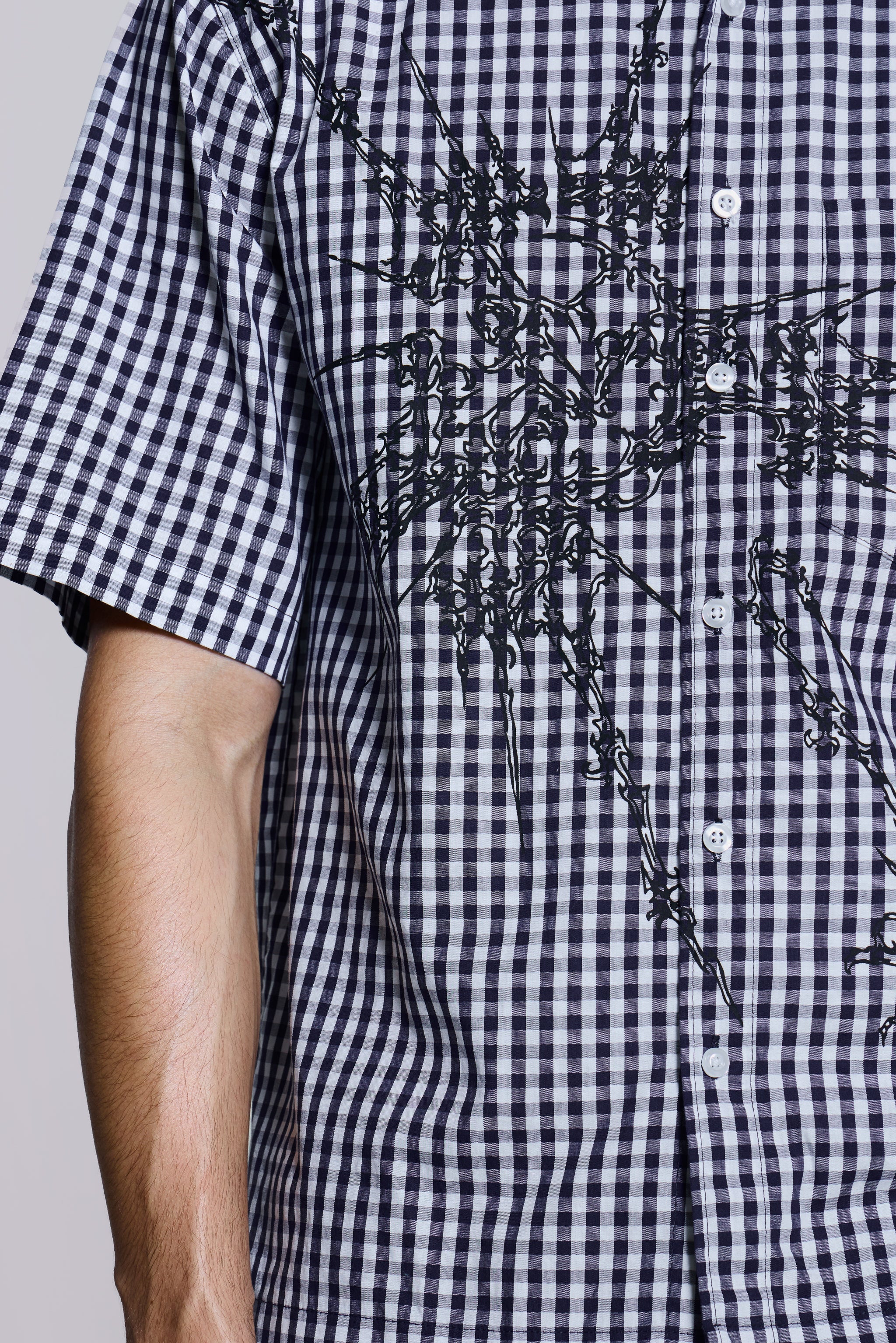 Blue Atom Checked Shirt