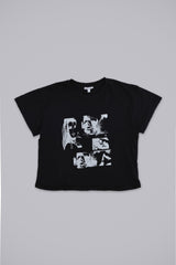 Gun Girl Cropped T-Shirt