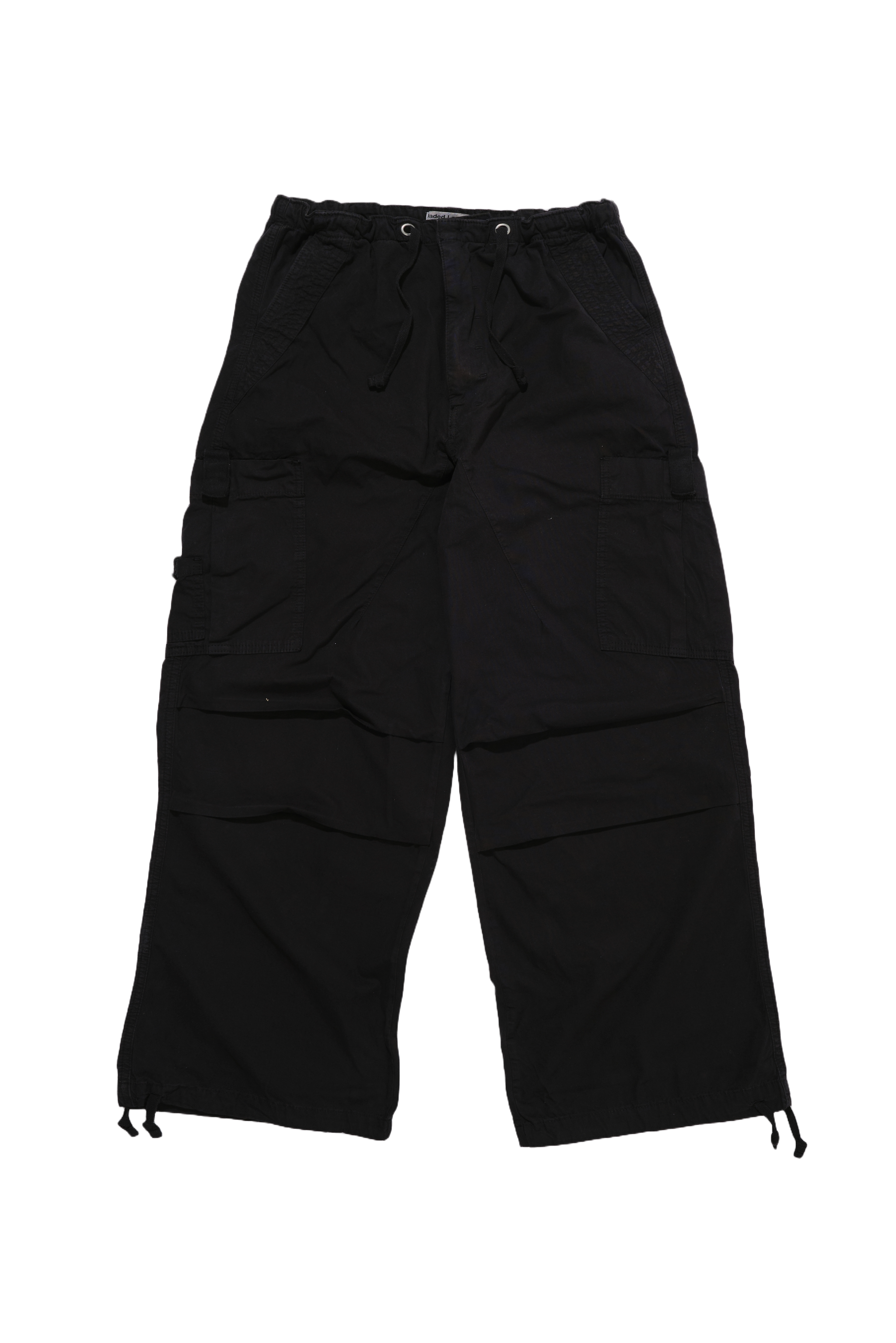 Black Parachute Cargo Pants