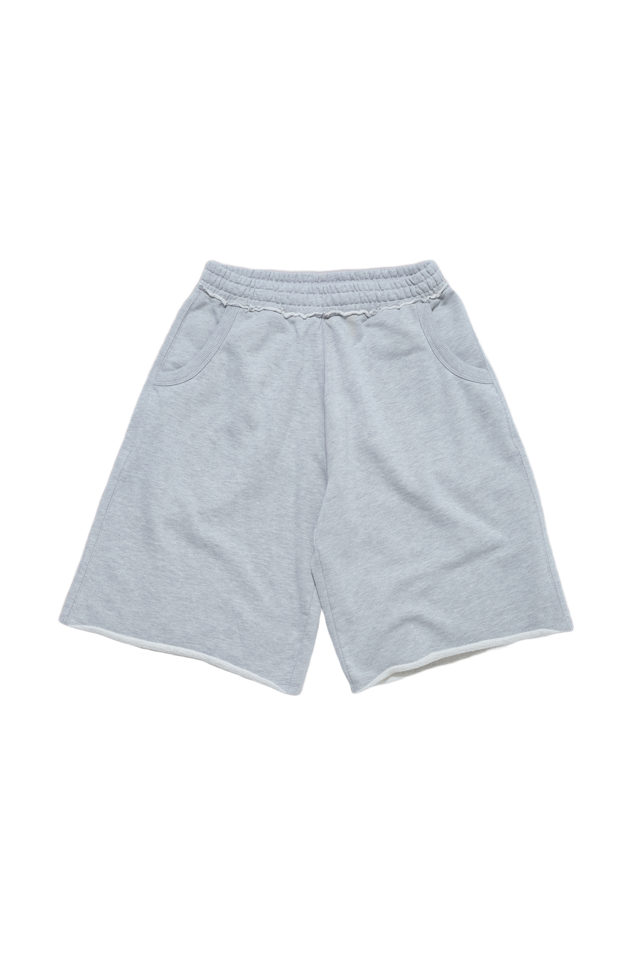 Grey Marl Monster Jogger Baggy Shorts
